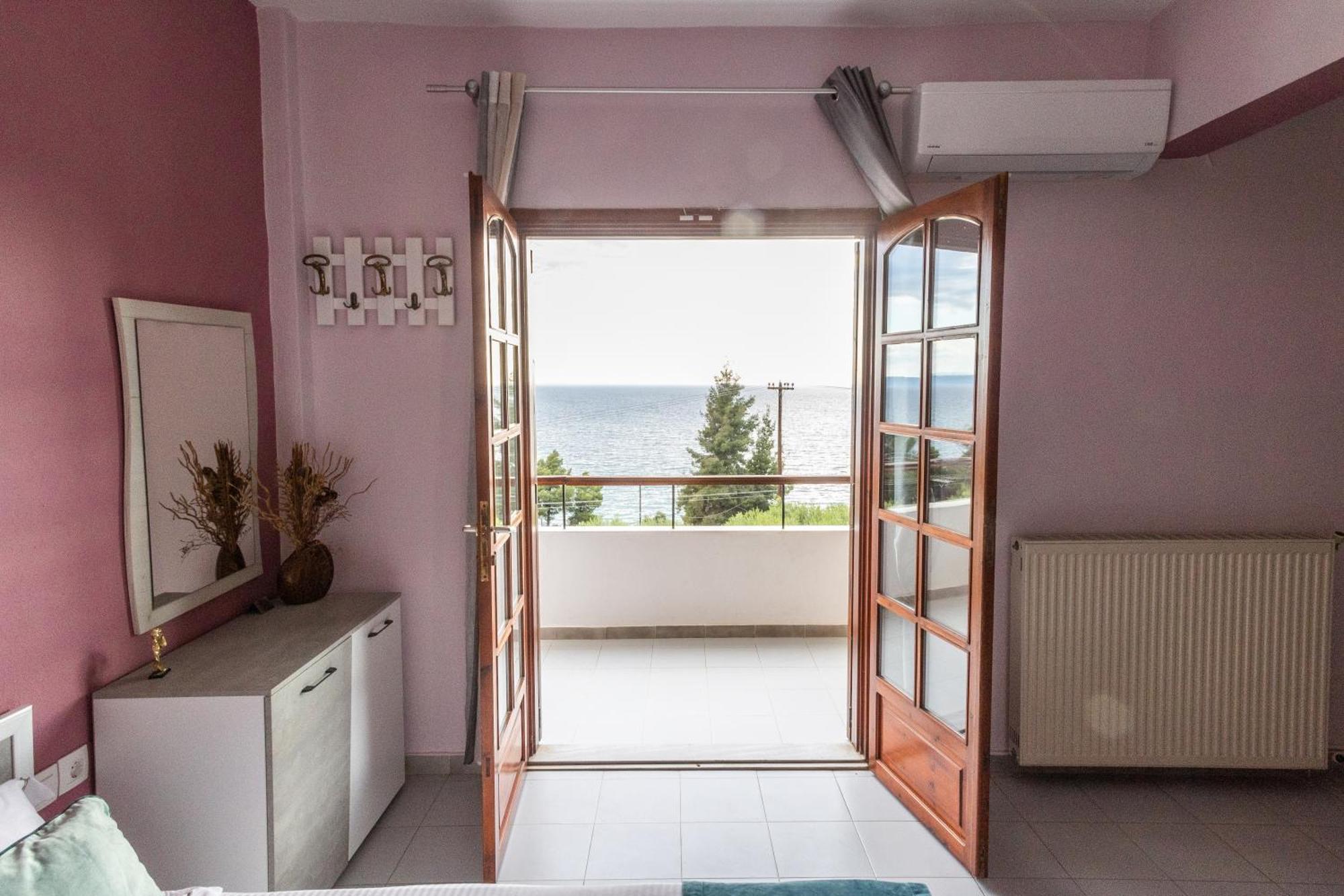شقة House Panorama Sea View نيوس مارماراس المظهر الخارجي الصورة