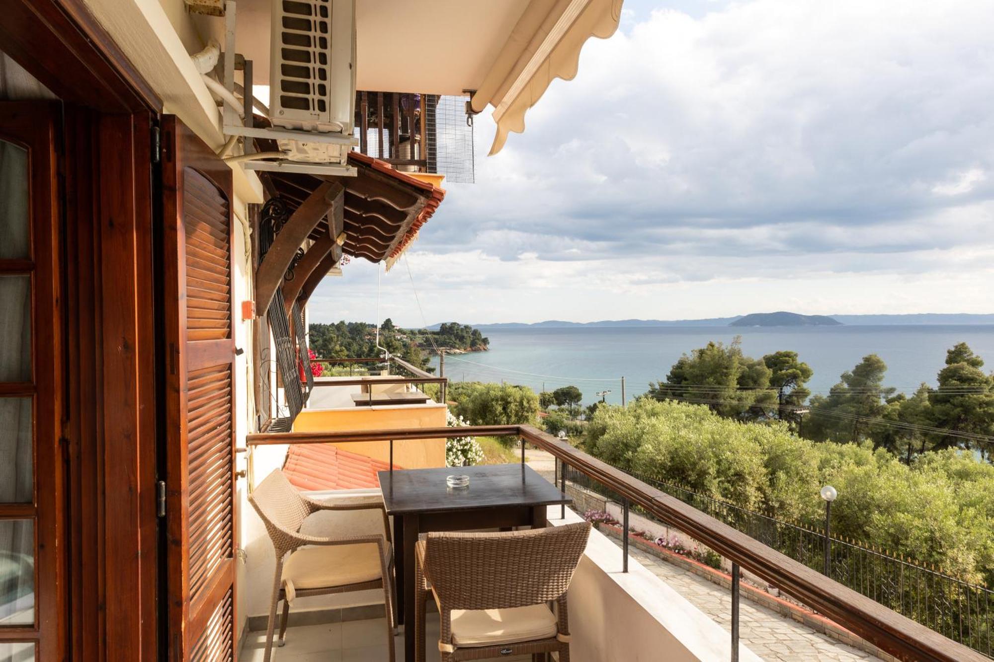 شقة House Panorama Sea View نيوس مارماراس المظهر الخارجي الصورة